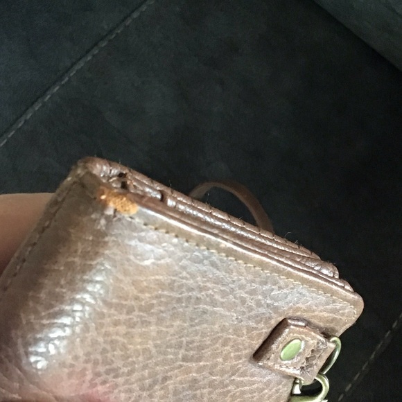 Vans Brown Quilted Crossbody Wallet - Picture 5 of 6